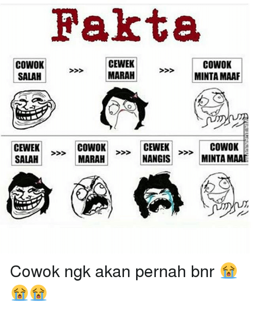 Inilah fakta di atas fakta Selamanya para cowok pasti gak bakalan setuju dengan pola yang satu ini tetapi bodohnya mereka malah hobi melakukan kesalahan yang sama Kwikku, Inilah fakta di atas fakta Selamanya para cowok pasti gak bakalan setuju dengan pola yang satu ini tetapi bodohnya mereka malah hobi melakukan kesalahan yang sama