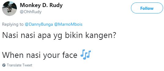 Ayo coba tebak Nasi nasi apa yang bikin kangen Jangan lupa pake nyanyiannya juga Kwikku, Ayo coba tebak Nasi nasi apa yang bikin kangen Jangan lupa pake nyanyiannya juga
