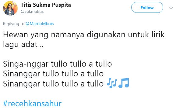 Lagu adat juga di bahas nih efek bulan puasa kini semua orang jadi tambah kreatif Lagi adat juga di bahas nih efek bulan puasa kini semua orang jadi tambah kreatif Kwikku, Lagu adat juga di bahas nih efek bulan puasa kini semua orang jadi tambah kreatif Lagi adat juga di bahas nih efek bulan puasa kini semua orang jadi tambah kreatif