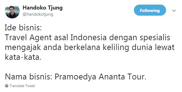 Mulai dari ide bisnis yang menjanjikan sampai nama bisnis yang ngelantur semuanya mempunyai nilai seni yang luar biasa Kwikku, Mulai dari ide bisnis yang menjanjikan sampai nama bisnis yang ngelantur semuanya mempunyai nilai seni yang luar biasa