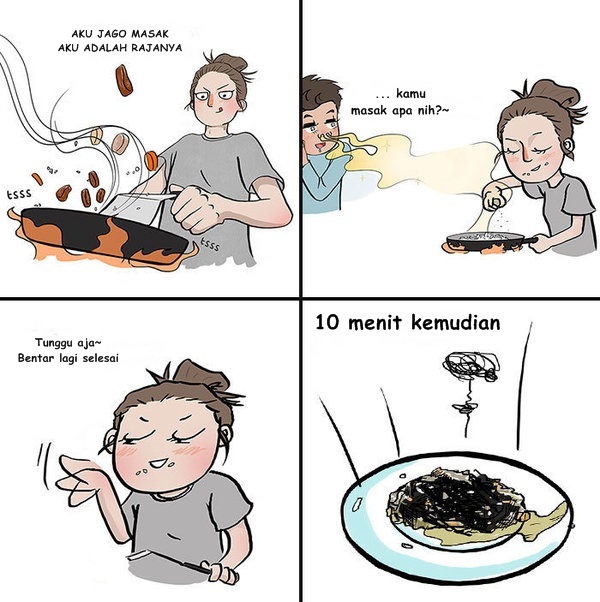 Buat para lelaki jangan hanya cari istri yang cantik aja yah kamu harus cari yang pintar masak juga biar masalah seperti dibawah ini gak bakalan nimpa kamu Kwikku, Buat para lelaki jangan hanya cari istri yang cantik aja yah kamu harus cari yang pintar masak juga biar masalah seperti dibawah ini gak bakalan nimpa kamu