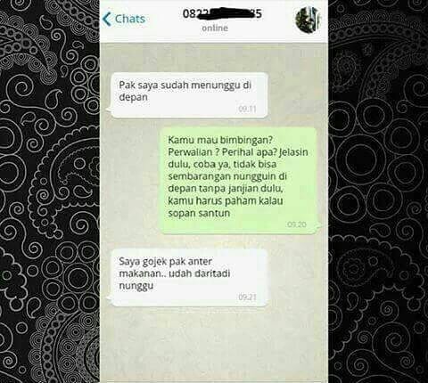 Kayaknya pak dosen yang satu ini sudah kesal karena banyak mahasiswa yang sering chat akhirnya jadi salah paham gini deh Kwikku, Kayaknya pak dosen yang satu ini sudah kesal karena banyak mahasiswa yang sering chat akhirnya jadi salah paham gini deh