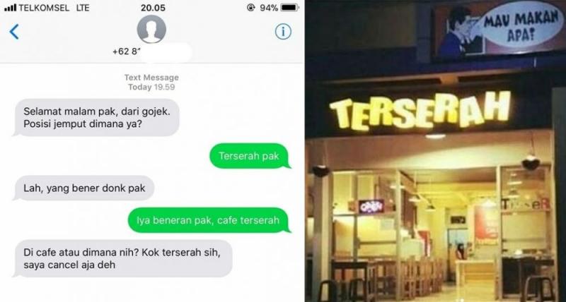 Baru tau aku kalo ada tempat makan merk terserah Kwikku, Baru tau aku kalo ada tempat makan merk terserah