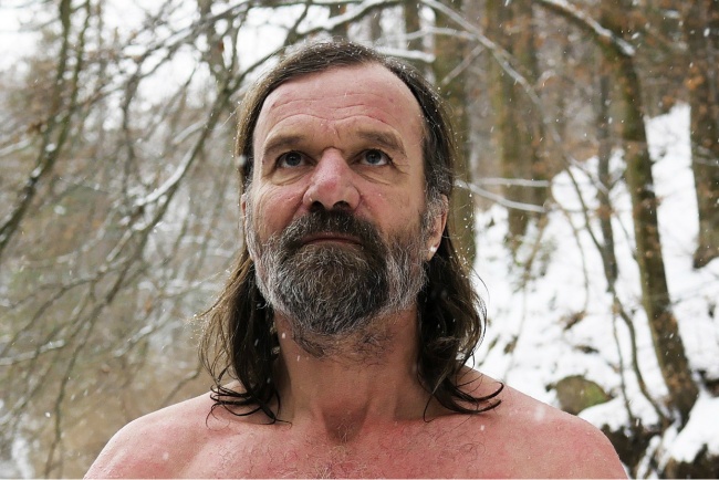 Pria tanpa rasa dingin Wim Hof Kwikku, Pria tanpa rasa dingin Wim Hof