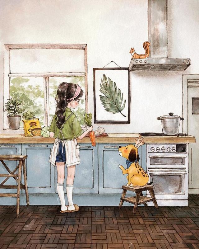 Bereksperimen di dapur atau belajar masak juga bisa jadi salah satu pilihan terbaik ketika sedang galau Kwikku, Bereksperimen di dapur atau belajar masak juga bisa jadi salah satu pilihan terbaik ketika sedang galau