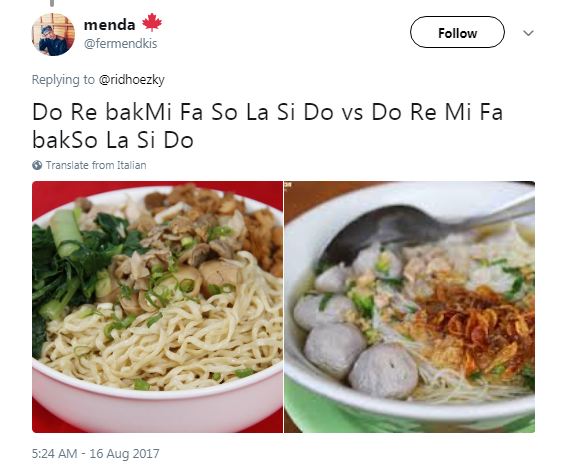 Kalo lagi pengen makan bakso sama bakmi ya bilang aja gak perlu harus buat status yang meribetkan seperti itu membuat semua orang bingung Kwikku, Kalo lagi pengen makan bakso sama bakmi ya bilang aja gak perlu harus buat status yang meribetkan seperti itu membuat semua orang bingung