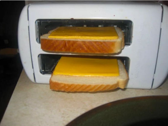 Gak punya alat pemanggang roti alat lainpun jadi sebagai pengganti Kwikku, Gak punya alat pemanggang roti alat lainpun jadi sebagai pengganti