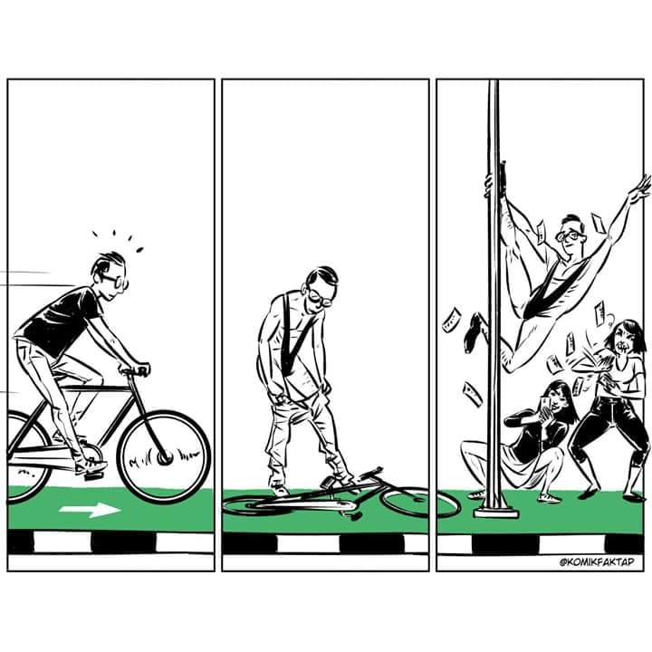 Ada juga yang menggunakan cara yang tidak biasa wkwkwk Kwikku, Ada juga yang menggunakan cara yang tidak biasa wkwkwk