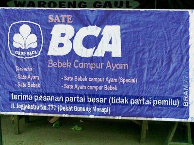 Ternyata BCA bukan hanya berkaitan dengan uang saja tetapi makanan juga guys Kwikku, Ternyata BCA bukan hanya berkaitan dengan uang saja tetapi makanan juga guys