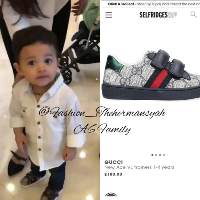 Gak hanya baju aja yang mahal sepatu dari anak bungsu Anang Hermansyah ini juga punya harga yang bisa dibilang cukup mahal yah guys yaitu sekitar Rp Juta Tuh tampilan Arsya Hermansyah makin kece kan dengan dengan sepatu keluaran Gucci tersebut Kwikku, Gak hanya baju aja yang mahal sepatu dari anak bungsu Anang Hermansyah ini juga punya harga yang bisa dibilang cukup mahal yah guys yaitu sekitar Rp Juta Tuh tampilan Arsya Hermansyah makin kece kan dengan dengan sepatu keluaran Gucci tersebut