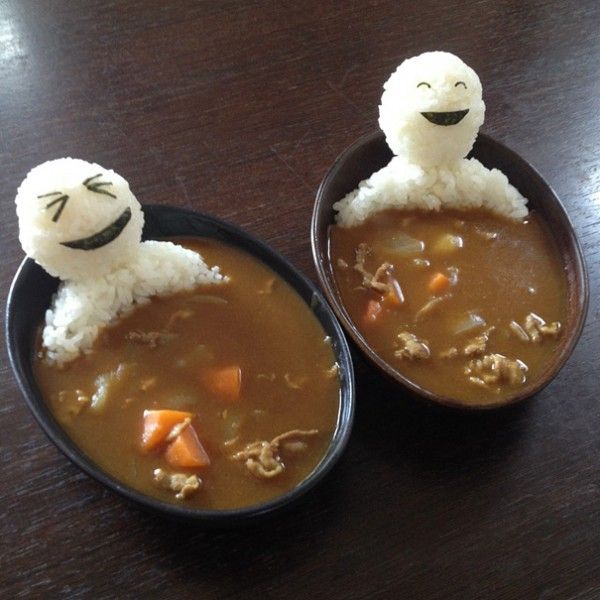 Karakter lucu nasi putih Kwikku, Karakter lucu nasi putih