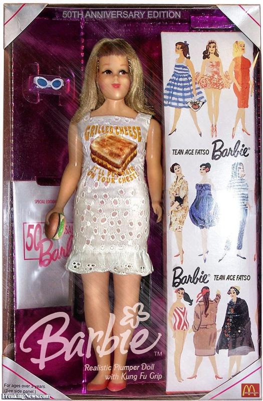 BARBIE GEMUK Kwikku, BARBIE GEMUK