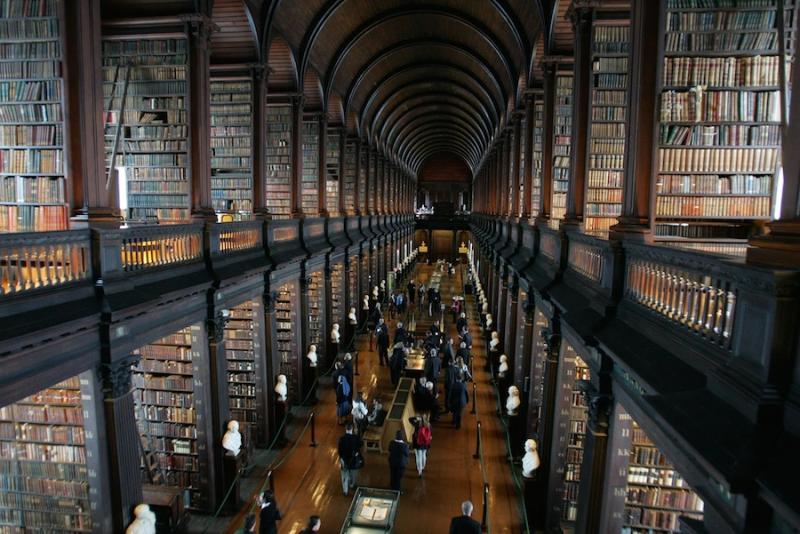 The Old Library at Trinity College Kwikku, The Old Library at Trinity College
