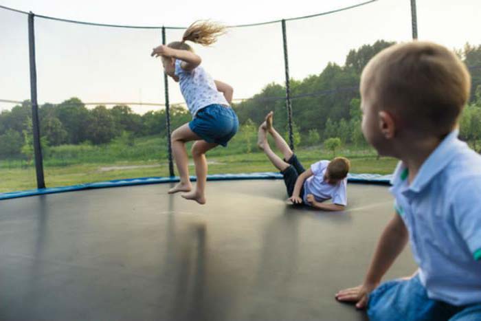 Trampolin Kwikku, Trampolin