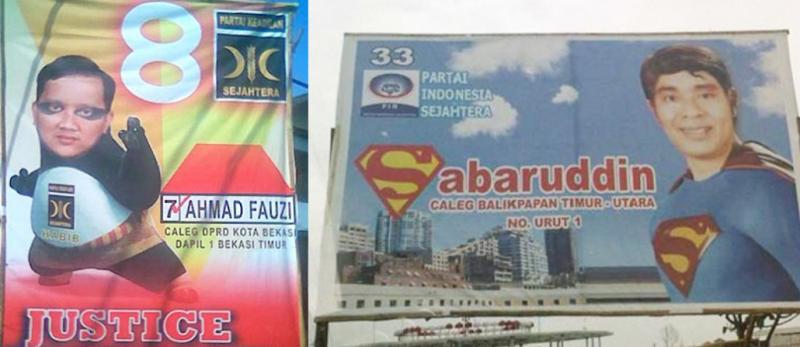 Politik Mulai Menggila Ini 10 Papan Reklame Partai Paling 