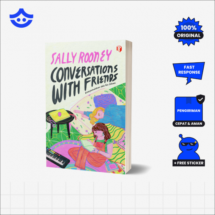 Buku Conversations With Friends - Sally Rooney