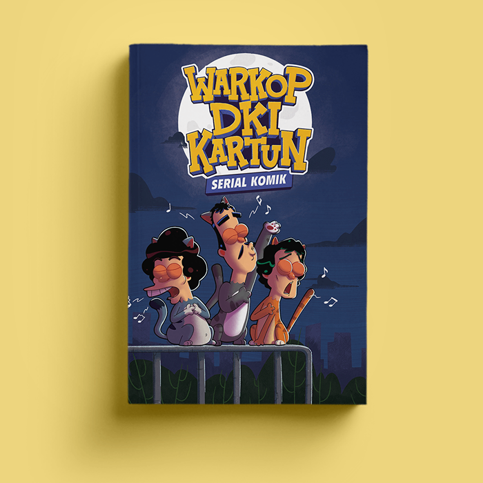 Buku Warkop DKI Kartun