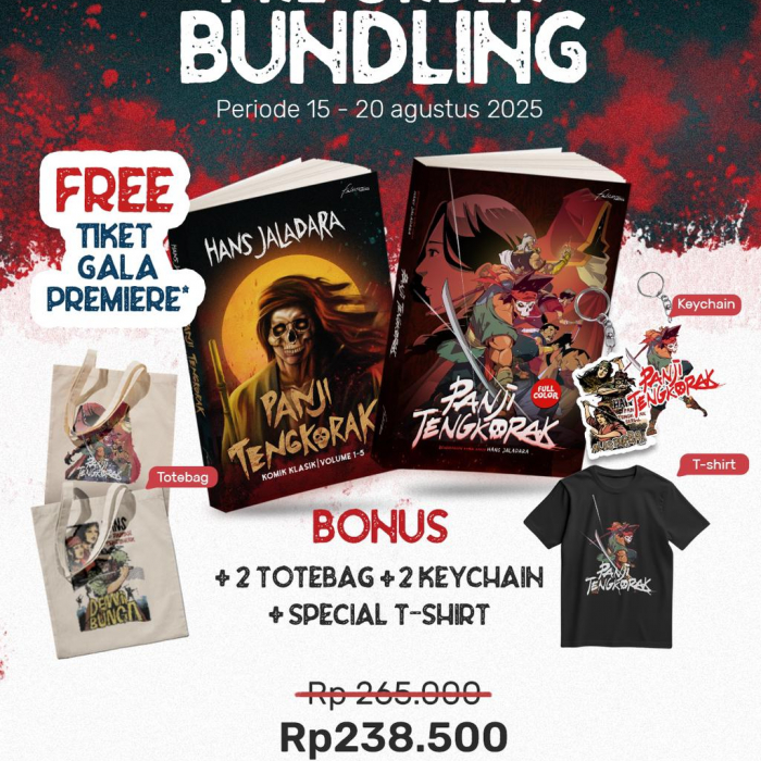 Buku Bundling Komik Panji Tengkorak