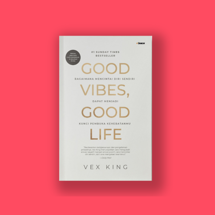 Buku Good Vibes, Good Life -  Vex King