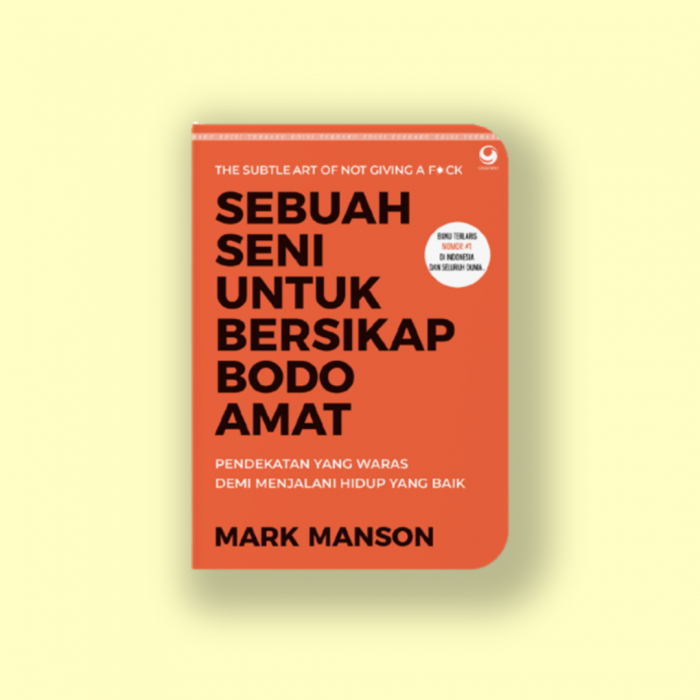 Buku Sebuah Seni untuk Bersikap Bodo Amat (edisi handy) - Mark Manson