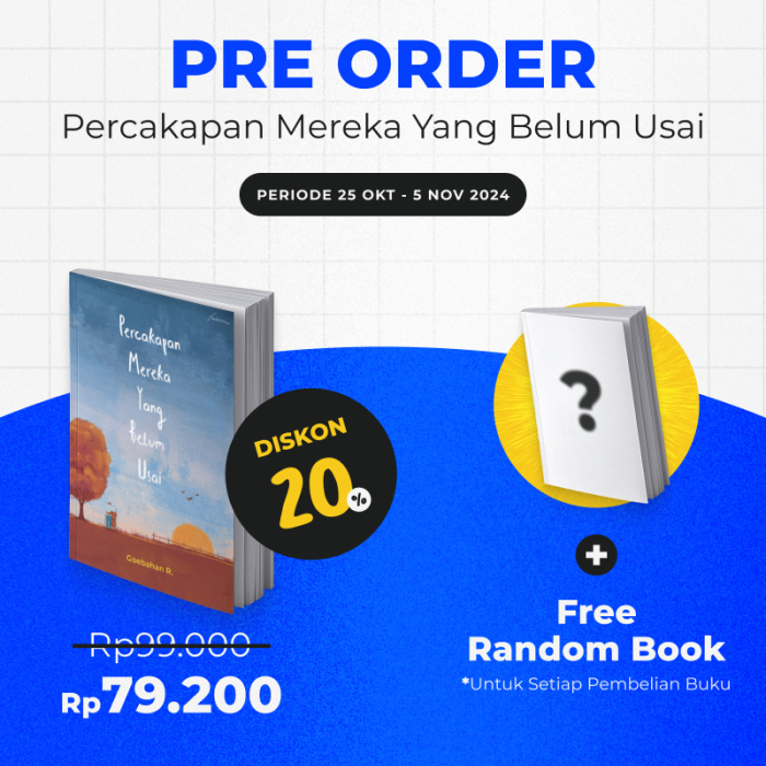 Buku Percakapan Mereka yang Belum Usai - Goebahan R.